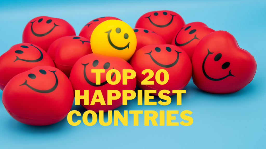 Top 20 Happiest Countries